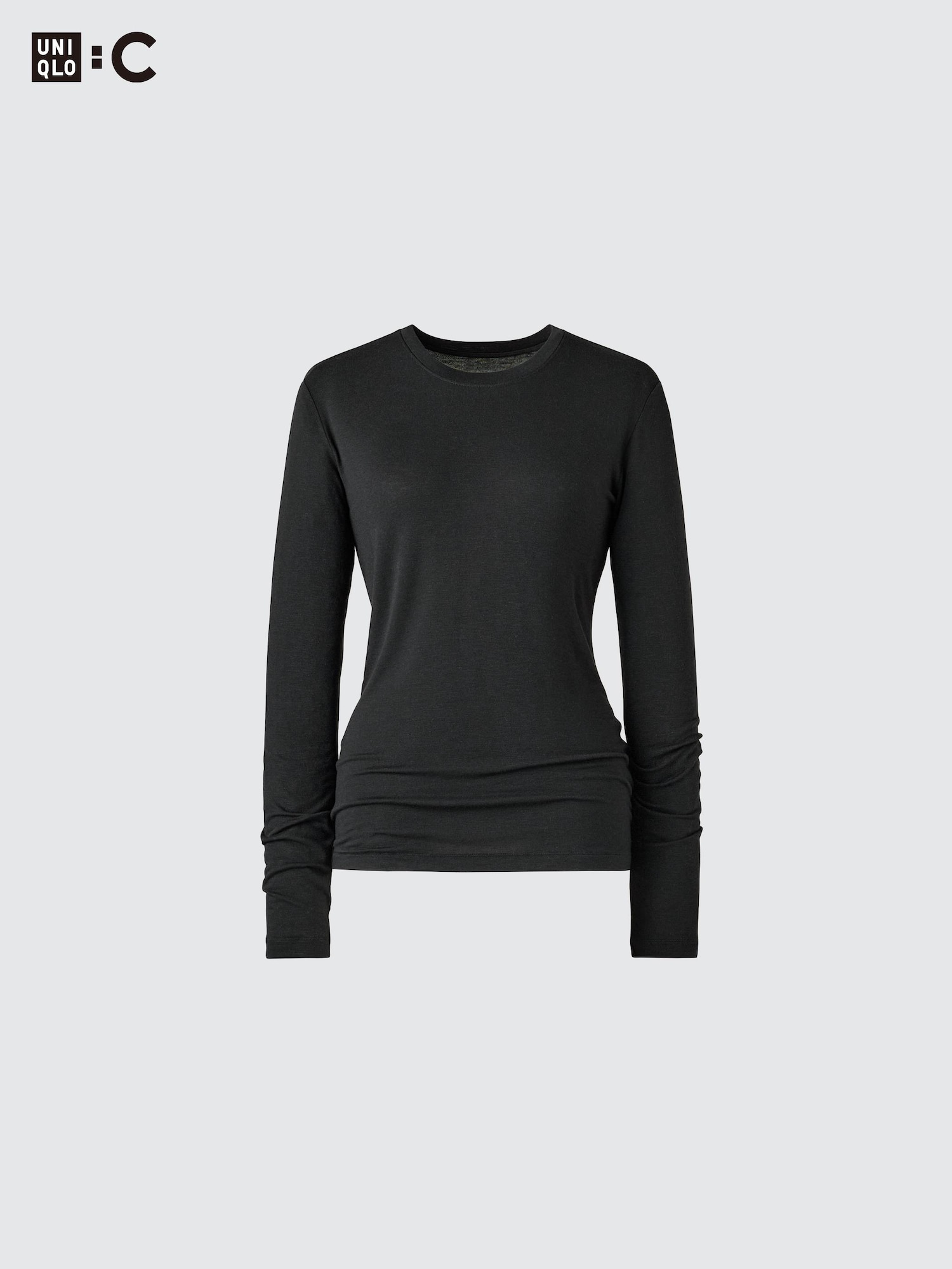 Damen HEATTECH Kaschmir-Mischgewebe T-Shirt Extra Warm