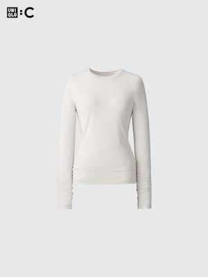 HEATTECH Cashmere Blend T-Shirt | Extra Warm
