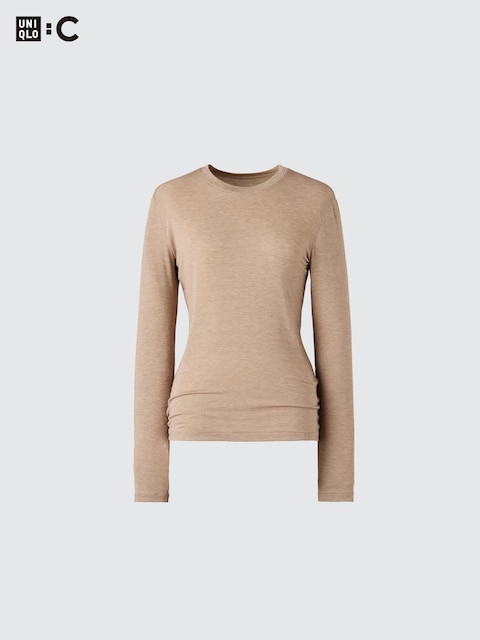 Uniqlo HEATTECH Cashmere Blend T-Shirt | Extra Warm