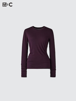 HEATTECH Cashmere Blend T-Shirt | Extra Warm