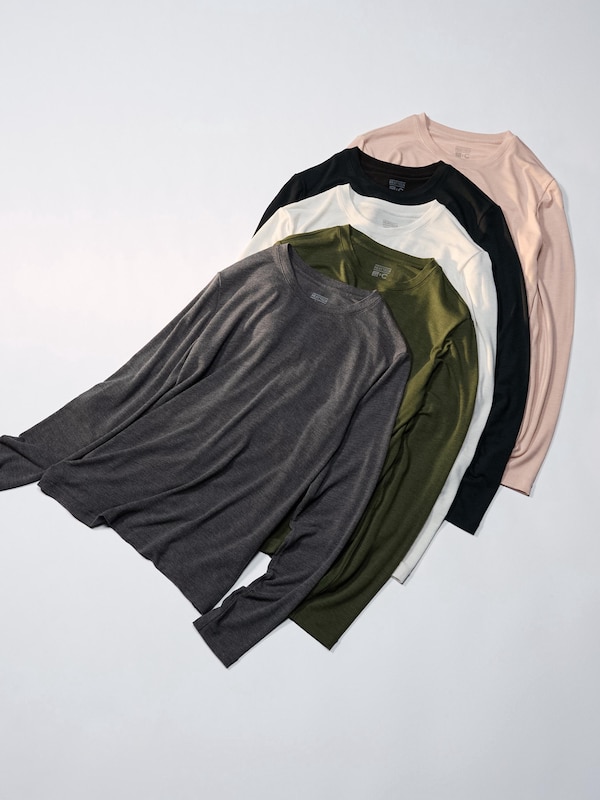 HEATTECH Cashmere Blend T-Shirt | Extra Warm
