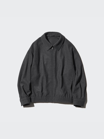 BRUSHED JERSEY OVERSIZED BLOUSON