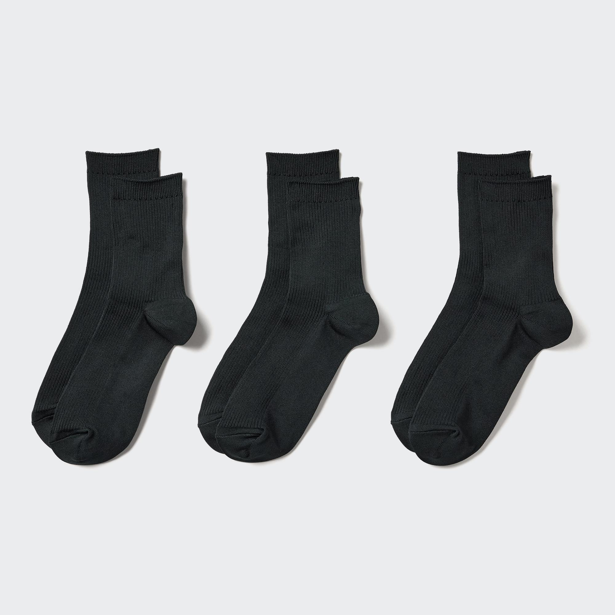 Crew Ribbed Socks (3 Pairs)