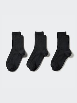 Socks (Crew Ribbed, 3 Pairs)