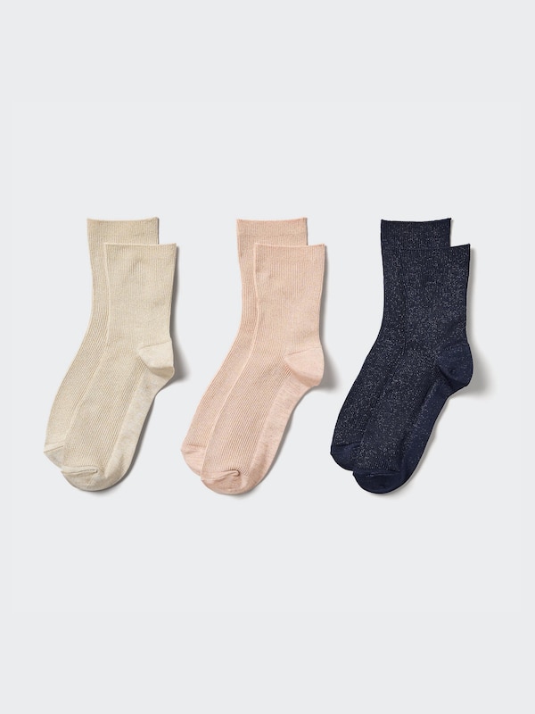 Chaussettes à Paillettes (Lot de 3)