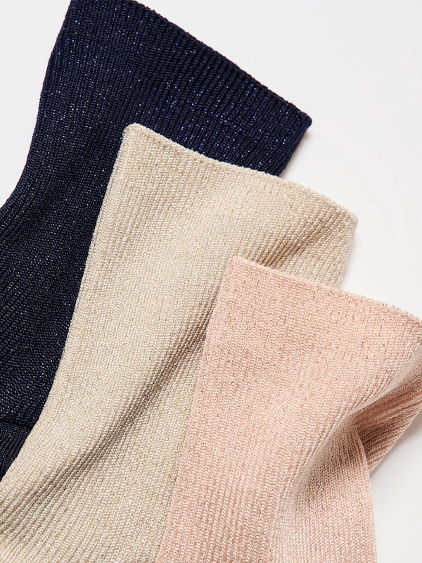 Chaussettes à Paillettes (Lot de 3)