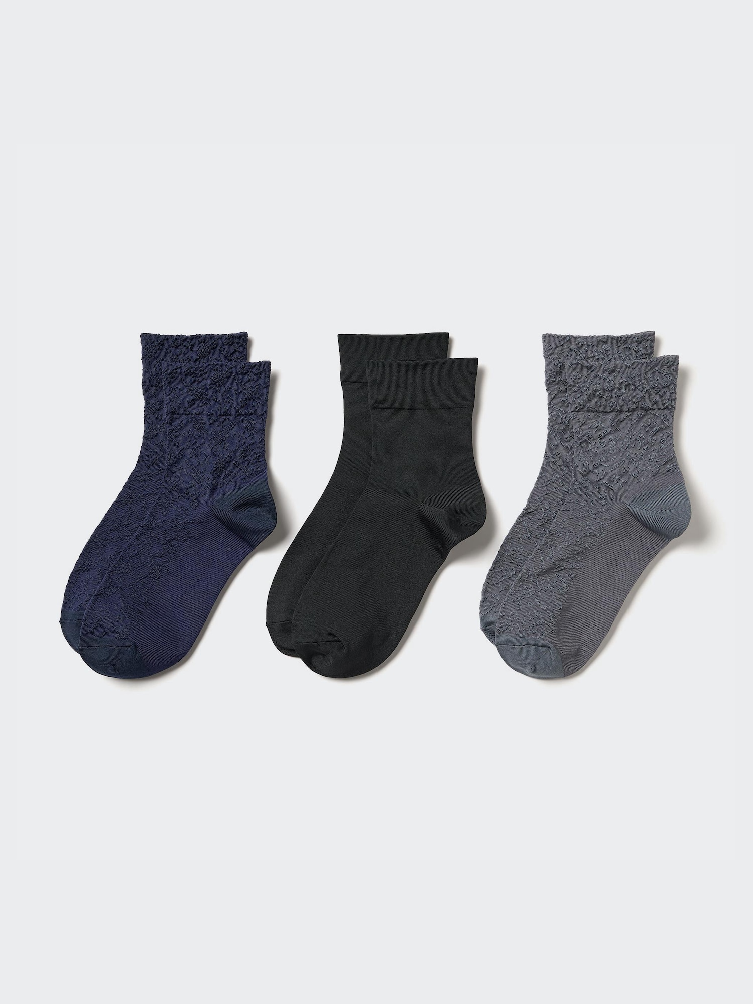 Chaussettes Lot de 3 pour Femme UNIQLO FR