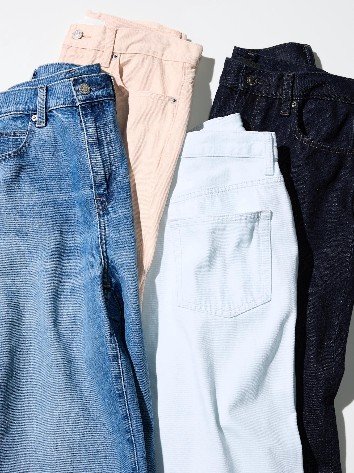 【YOURNUS】Poltin Straight Wide Denim Etta_High_Rise_Straight_Leg_Je