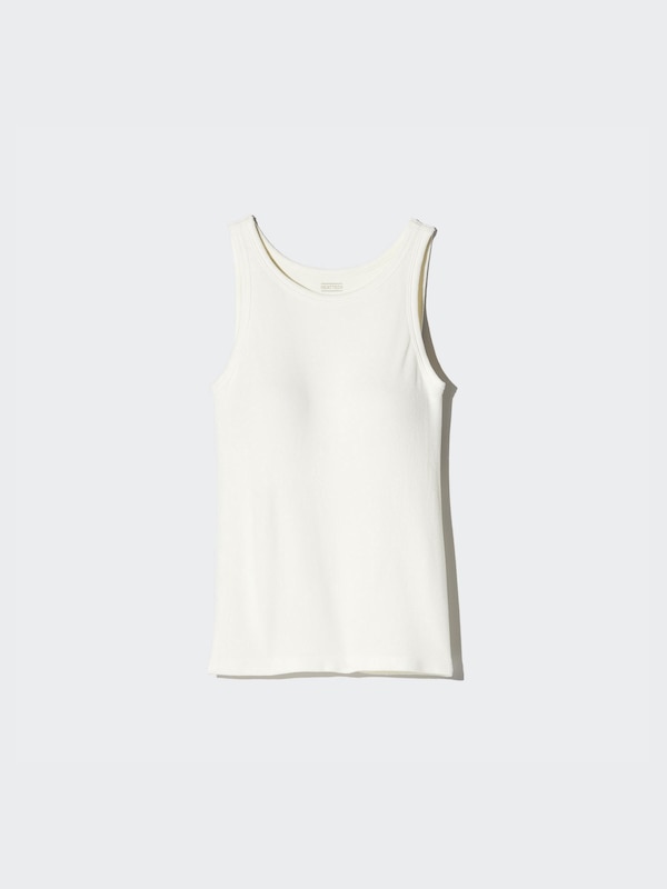 HEATTECH EXTRA WARM RIBBED BRA SLEEVELESS TOP