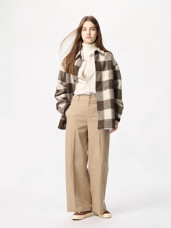 Wide Chino Pants