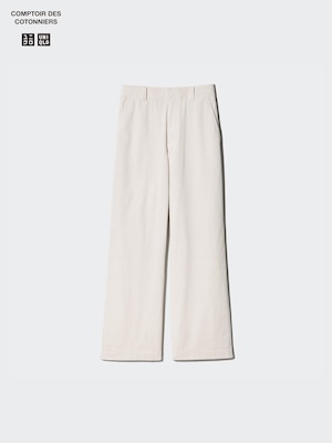 Corduroy Wide Trousers