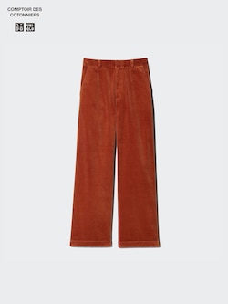 Corduroy Wide Trousers