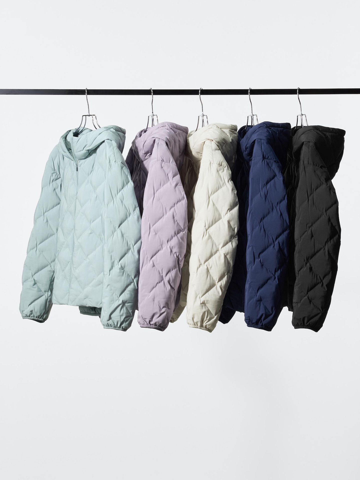 Женская парка Uniqlo Pufftech, цвет: Чёрный — фото 5