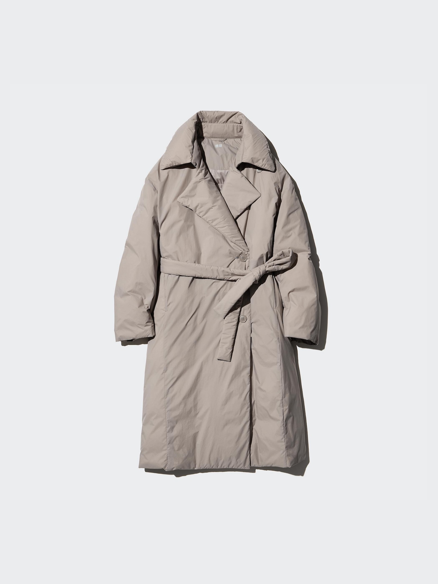 Women's Down Belted Long Coat | UNIQLO FI