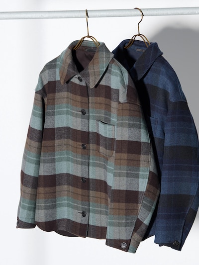 オーバーサイズショートジャケット