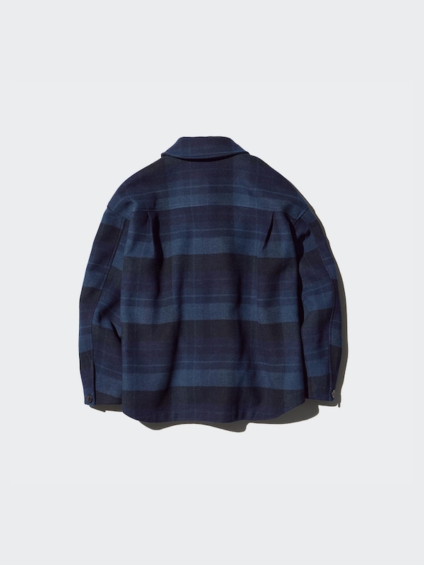 Oversized Short Jacket | Checked