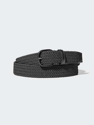 Leather Combination Mesh Belt