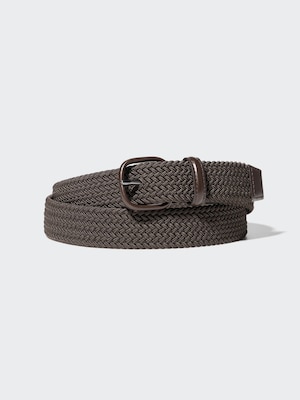 Leather Combination Mesh Belt