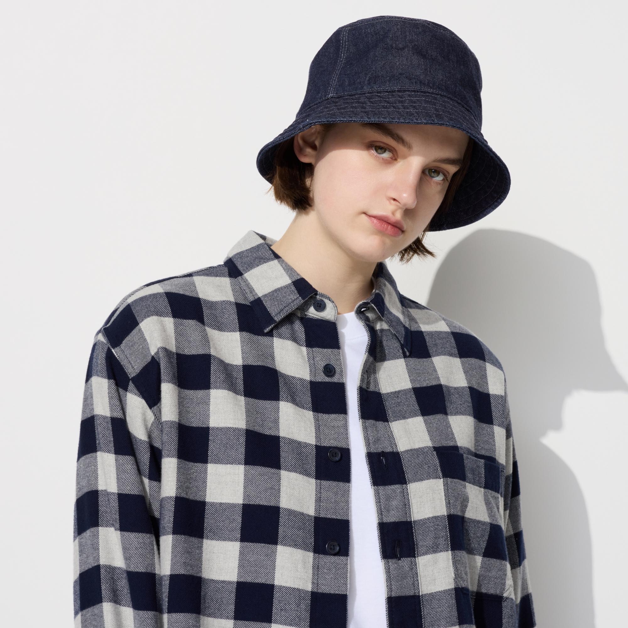 UV PROTECTION DENIM BUCKET HAT