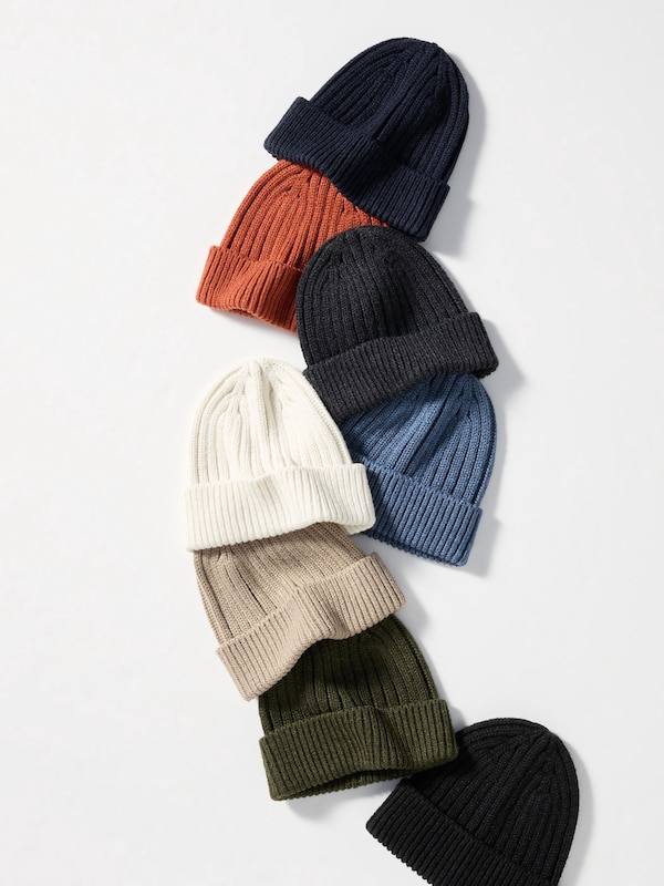 HEATTECH Ribbed Beanie