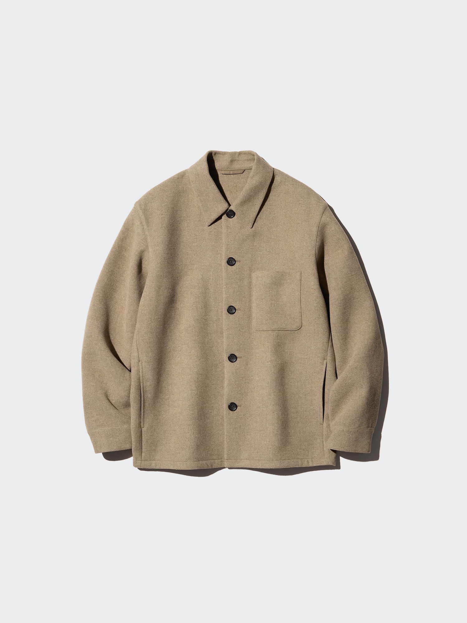 Double Face Shirt Jacket | UNIQLO US