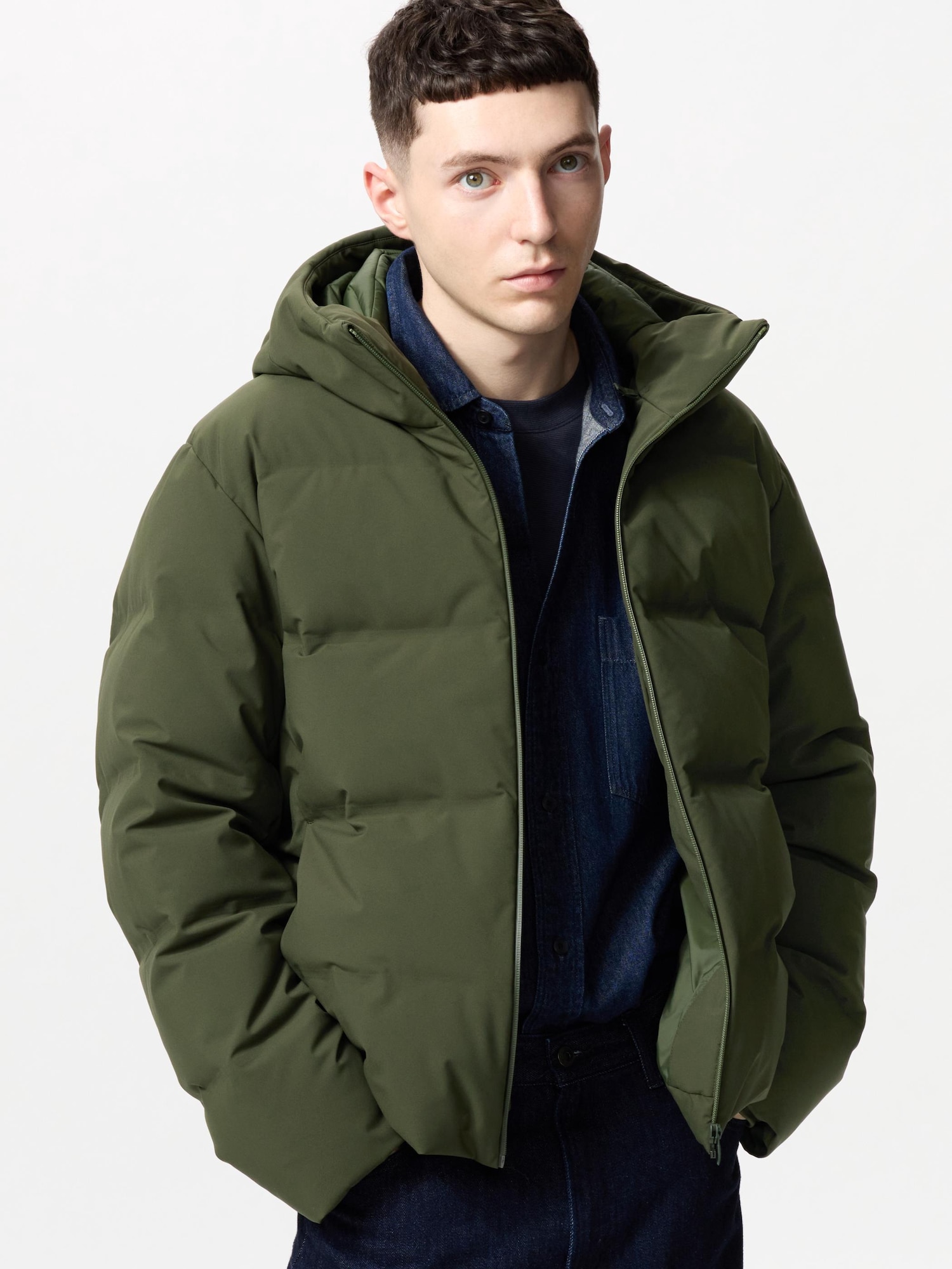 FLEECE OVERSIZED HALF-ZIP JACKET | UNIQLO CA