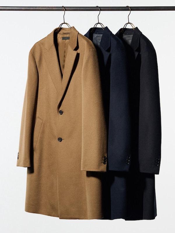 Wool Cashmere Chesterfield Coat