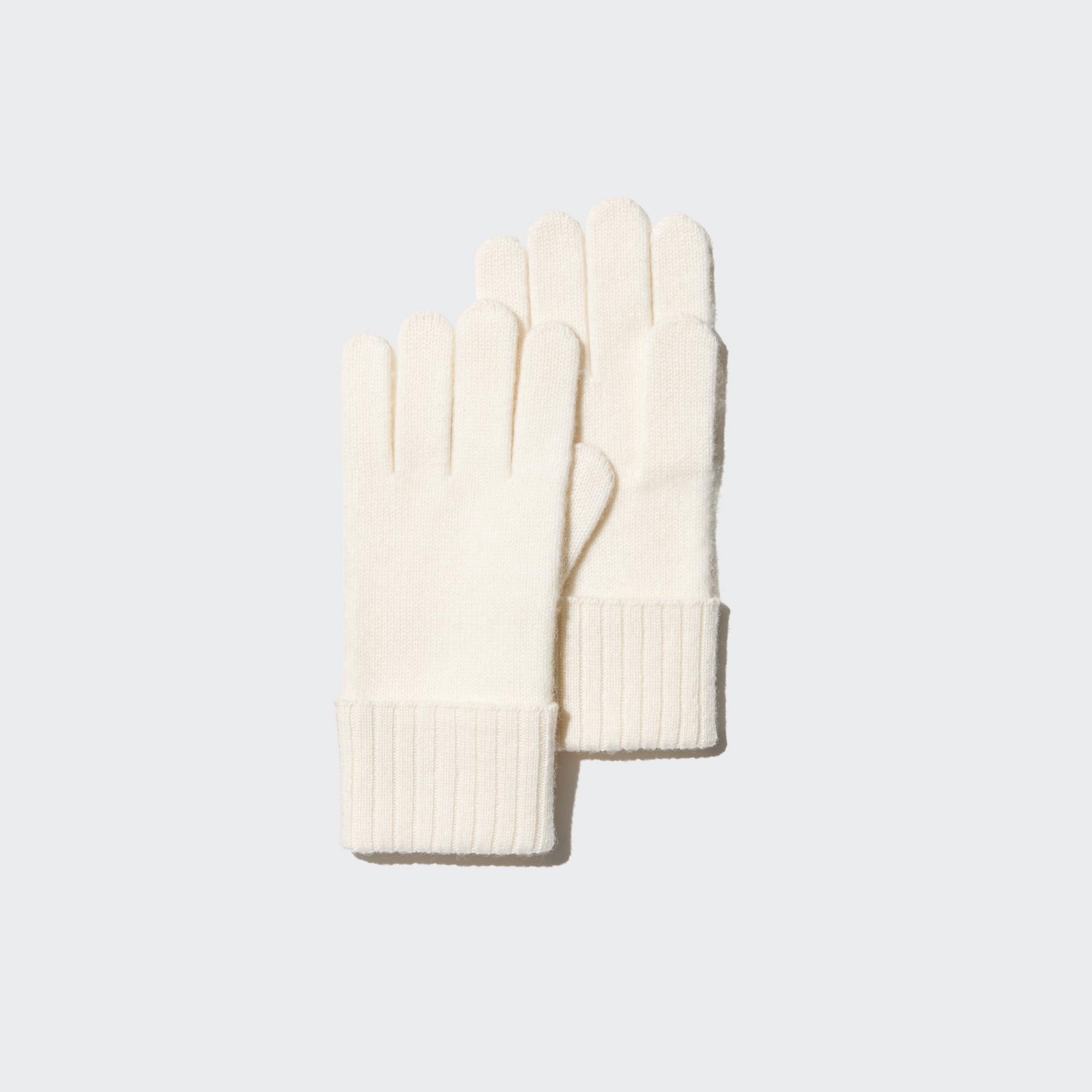 CASHMERE KNITTED GLOVES