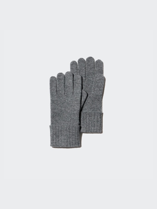 100% Cashmere Knit Gloves