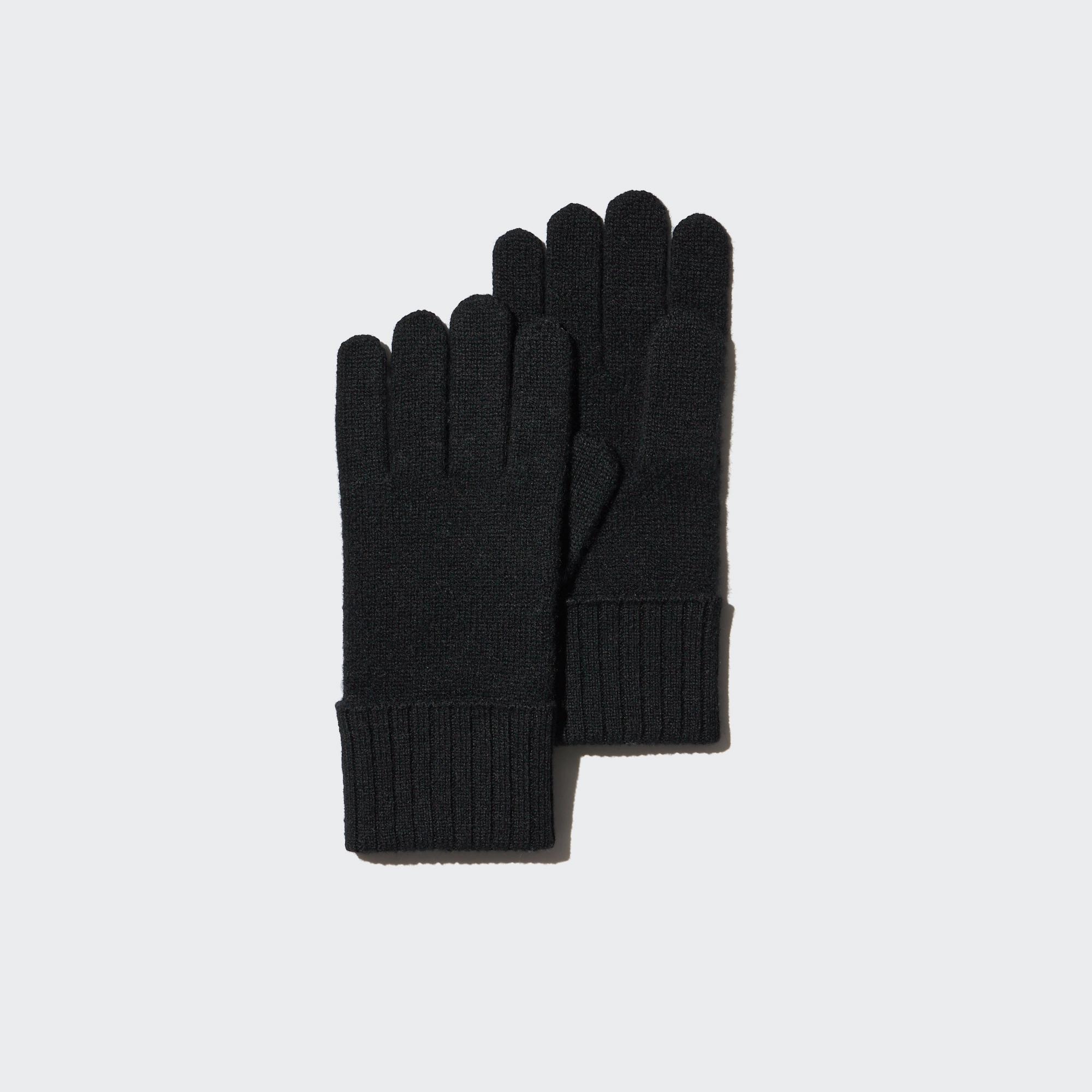 CASHMERE KNITTED GLOVES