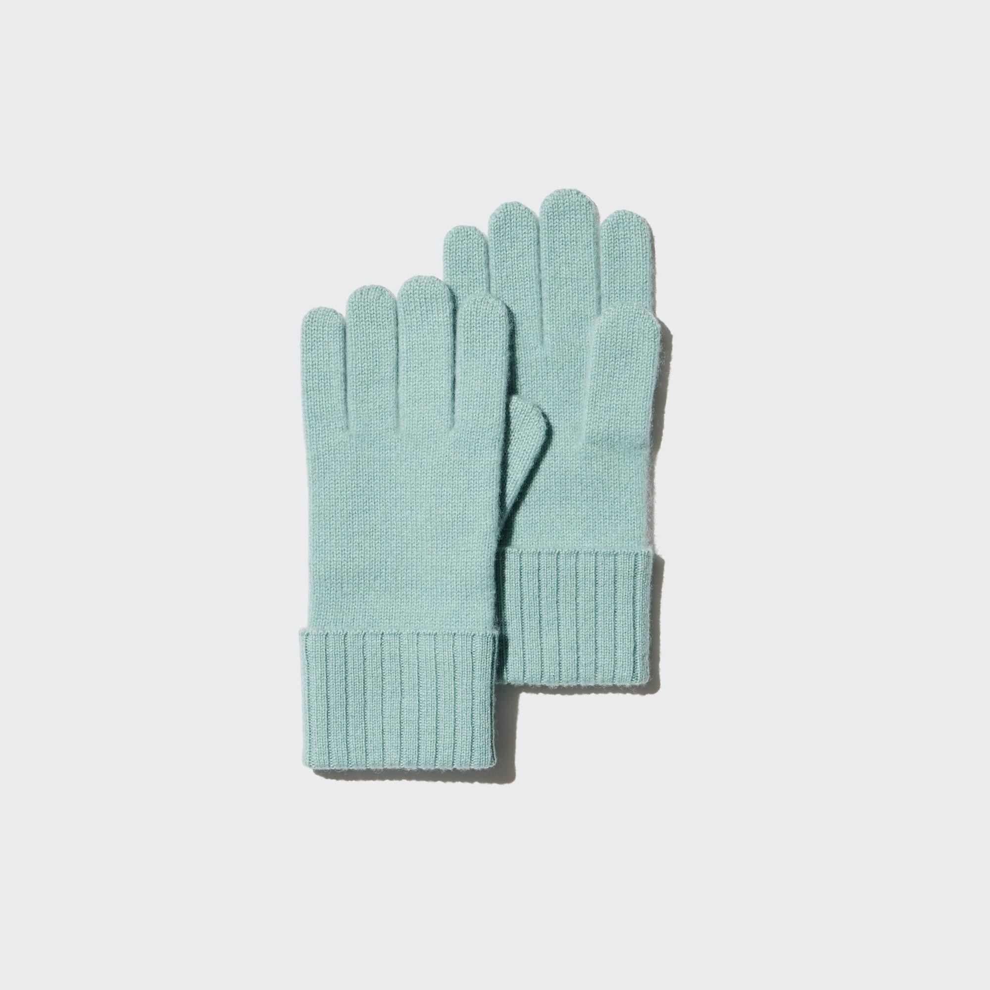 CASHMERE KNITTED GLOVES