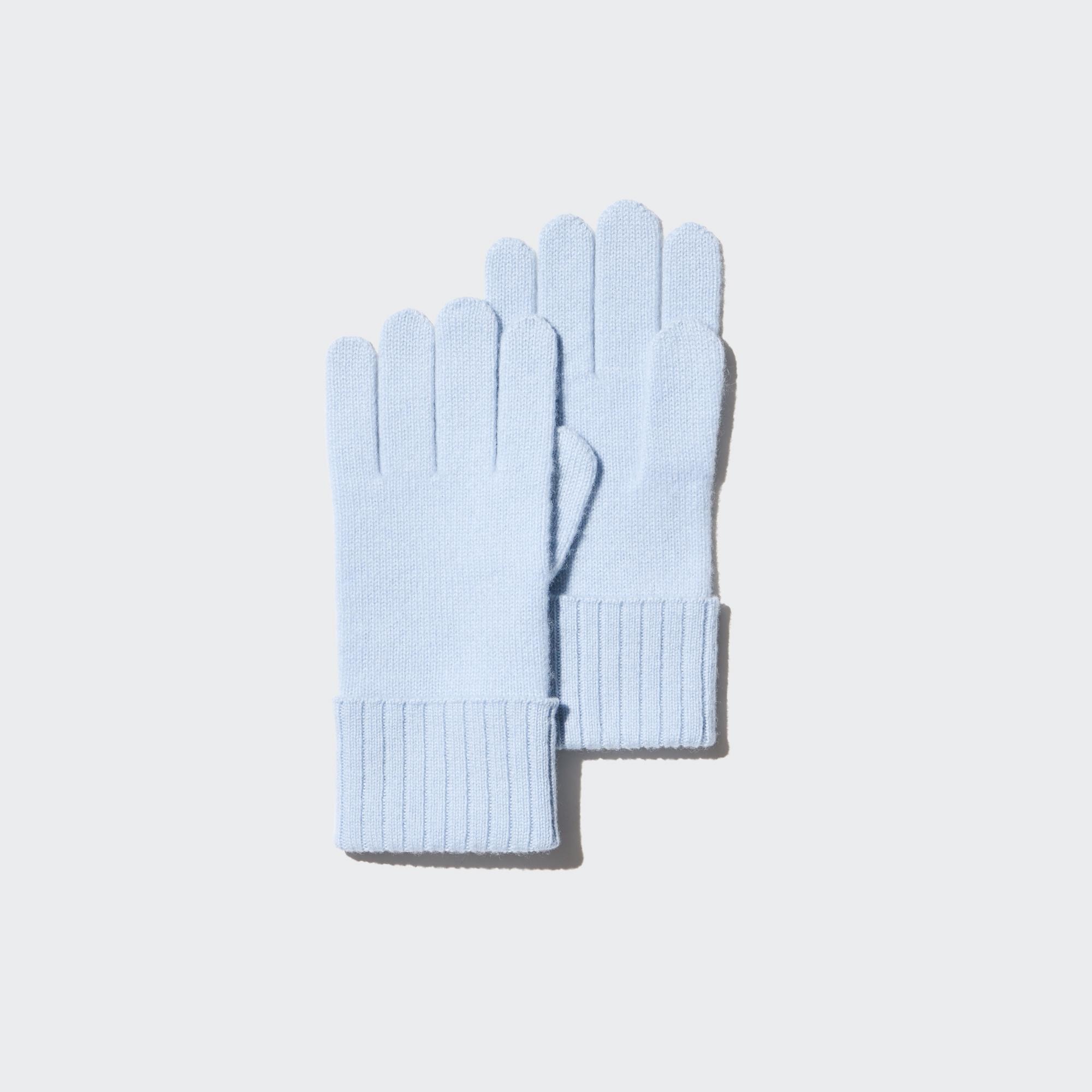 CASHMERE KNITTED GLOVES