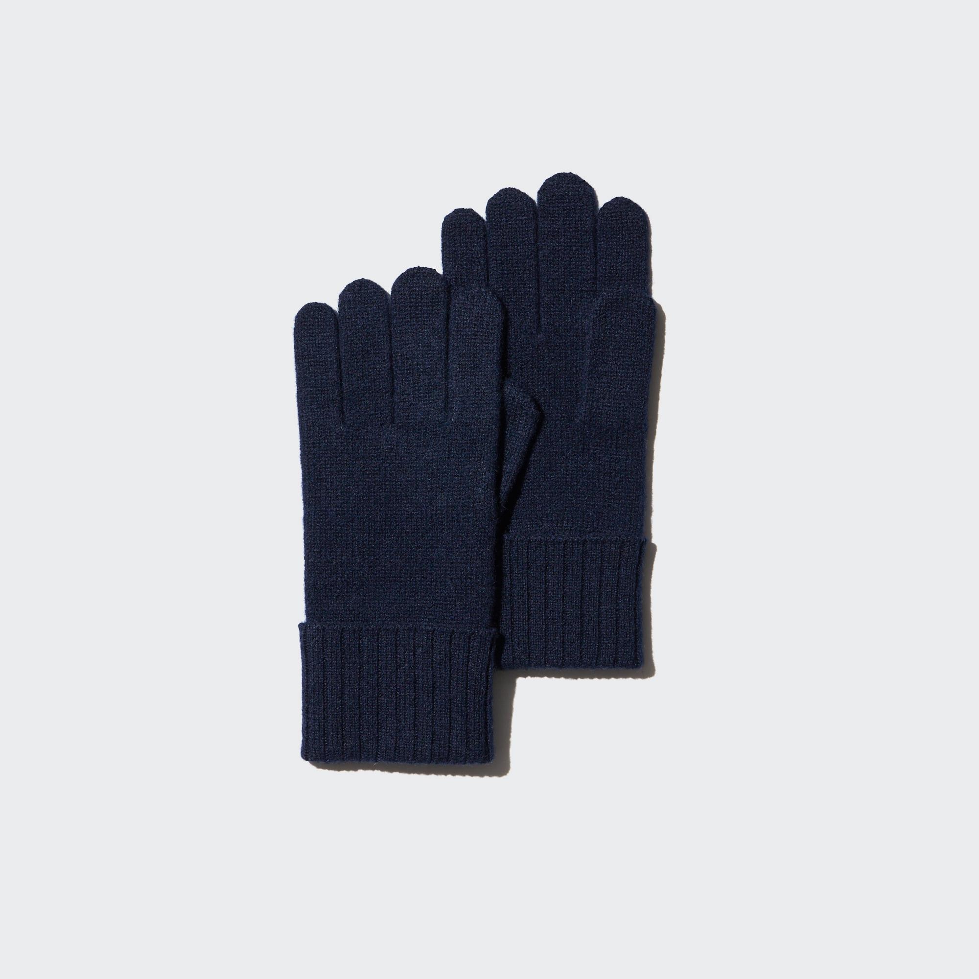 CASHMERE KNITTED GLOVES