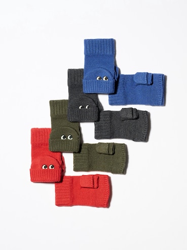 HEATTECH KNITTED MITTENS