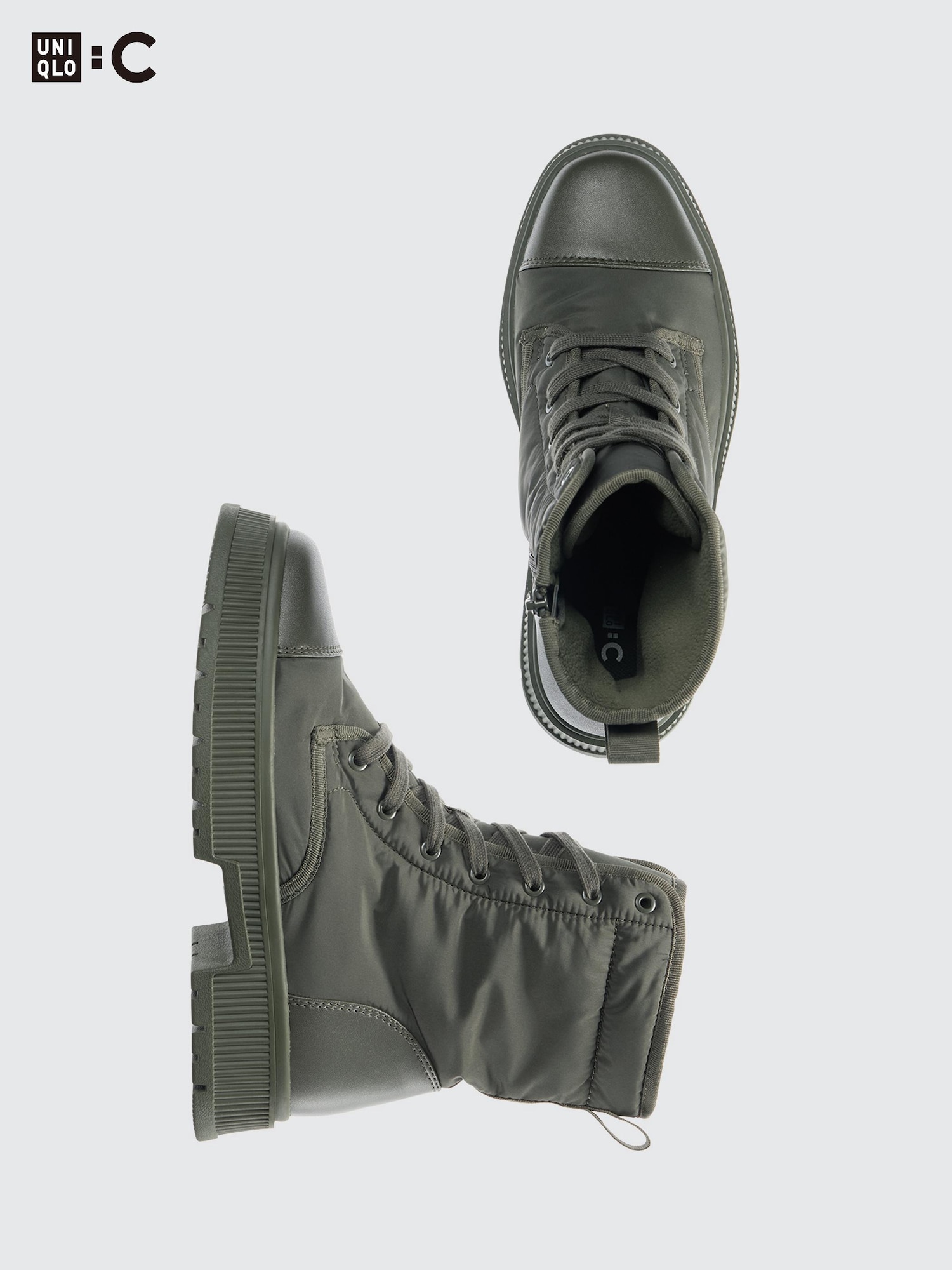 Women's Padded Lace Up Boots | UNIQLO US