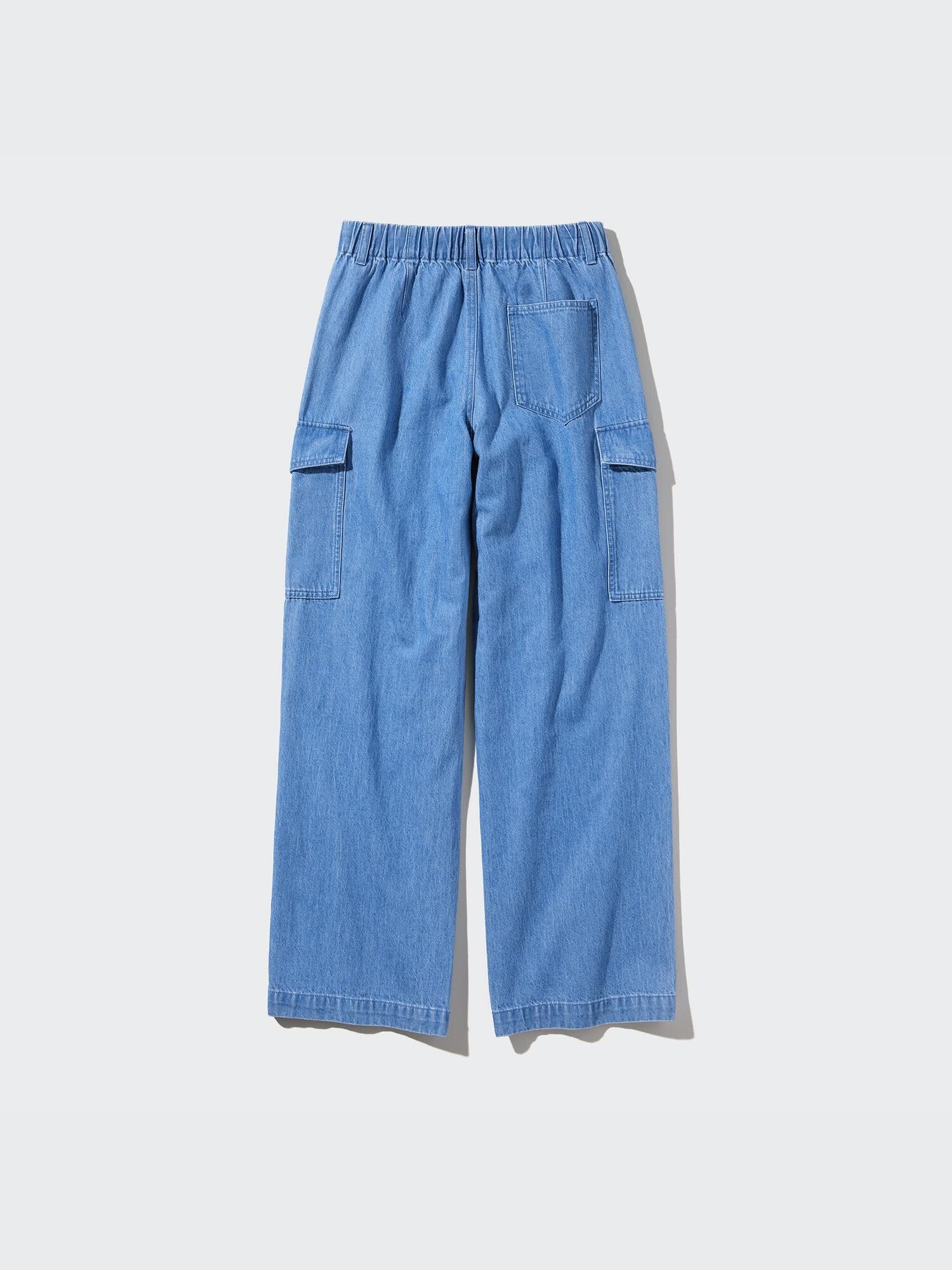 【関税＆送料込み】Off-White Blue Wide Cargo Denim Jeans Denim Cargo Pants in BLUE for Women | Off-White™