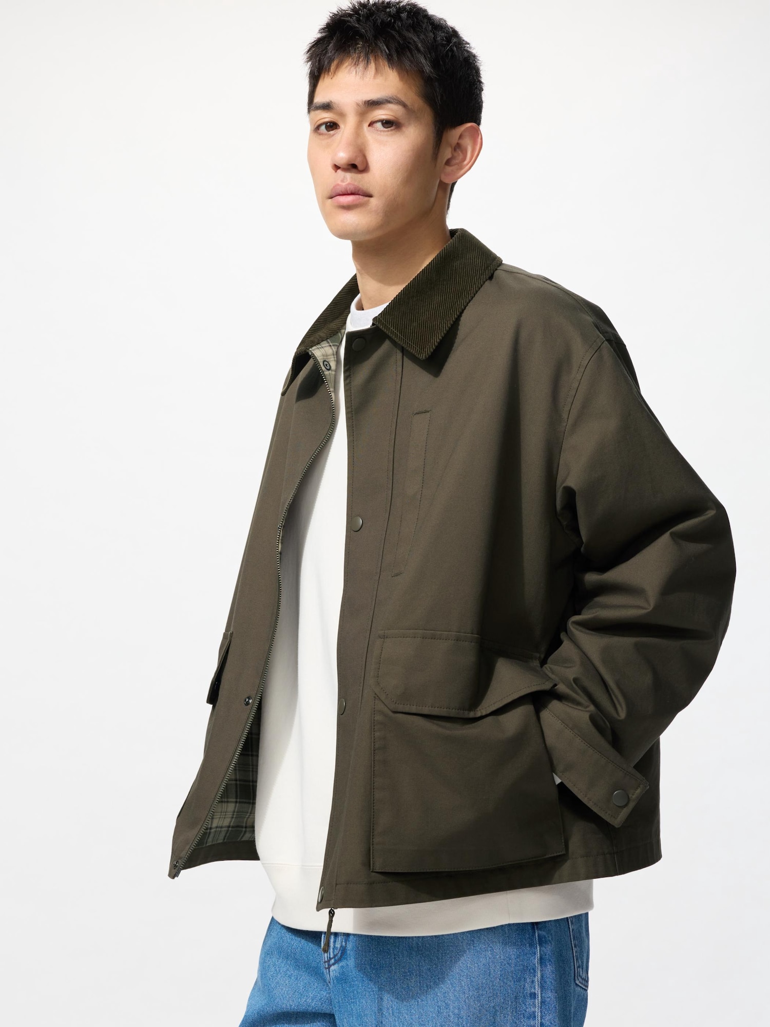 Zip-Up Blouson | UNIQLO US