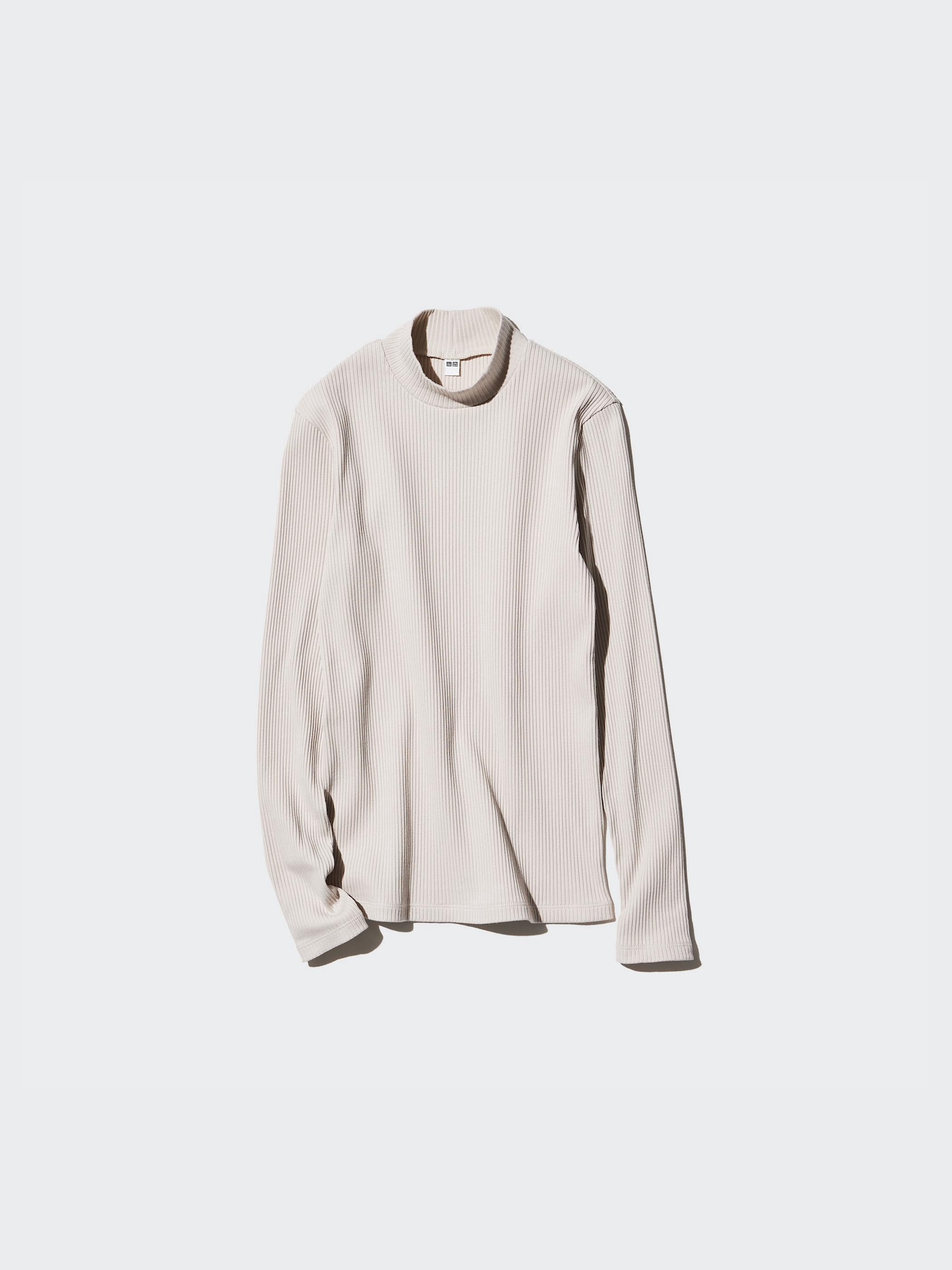 Women's Ribbed High Neck T-Shirt | Long Sleeve | UNIQLO CA