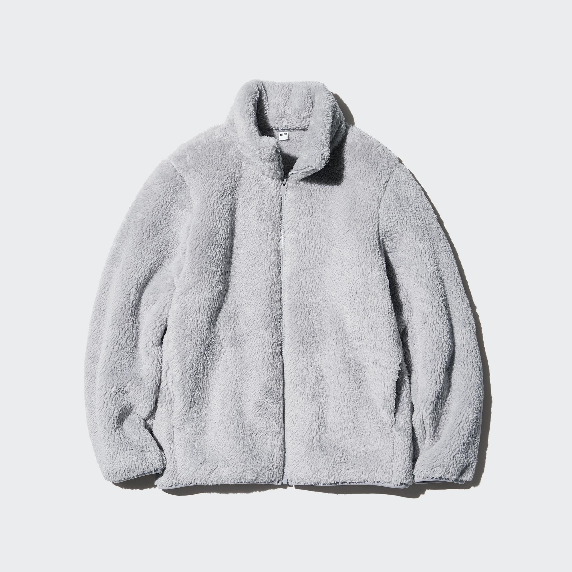 Fluffy Yarn Fleece Full-Zip Jacket