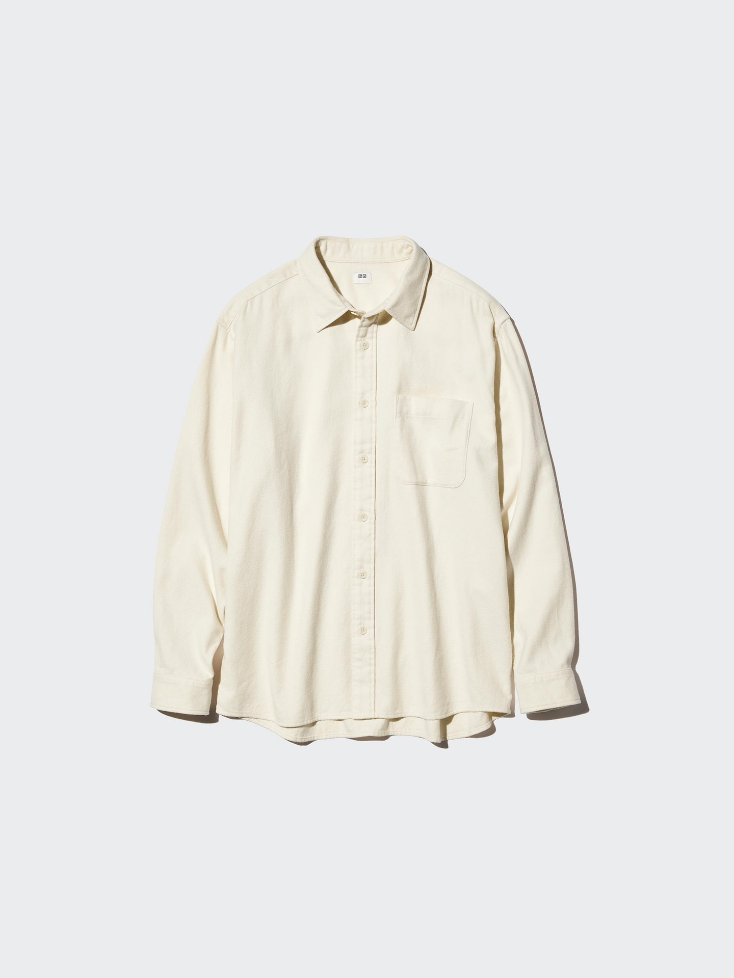Фланелевая рубашка Uniqlo, цвет: Чёрный — фото 3