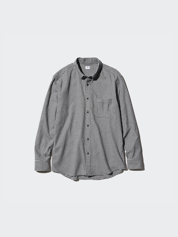 Flannel Shirt (Button-Down Collar, Check)