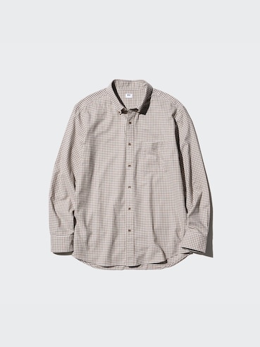 Flannel Checked Shirt Long Sleeve