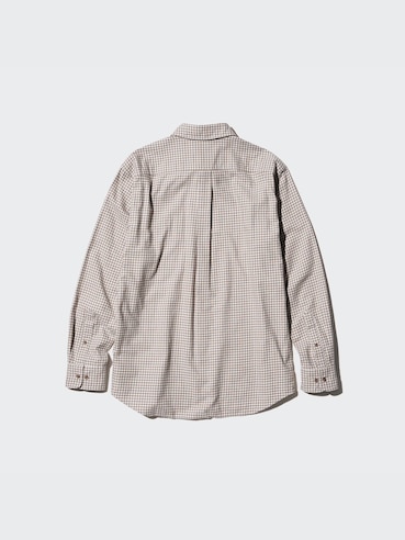 Flannel Checked Shirt Long Sleeve