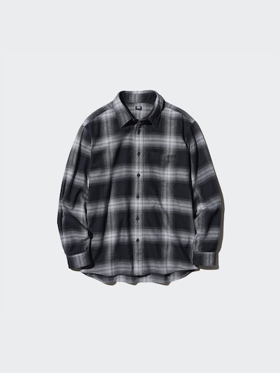 Flannel Shirt (Regular Collar, Check)