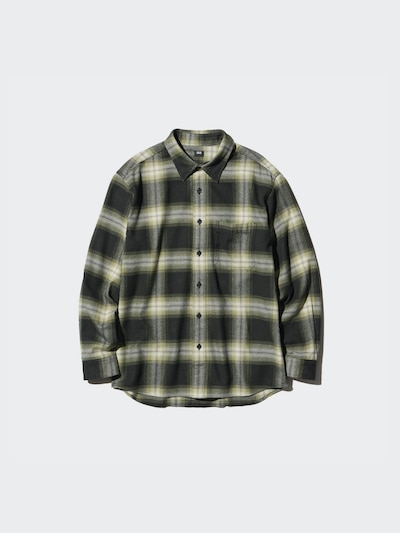 Flannel Shirt (Regular Collar, Check)