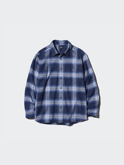 Flannel Shirt (Regular Collar, Check)