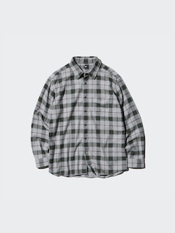 Flannel Shirt (Regular Collar, Check)