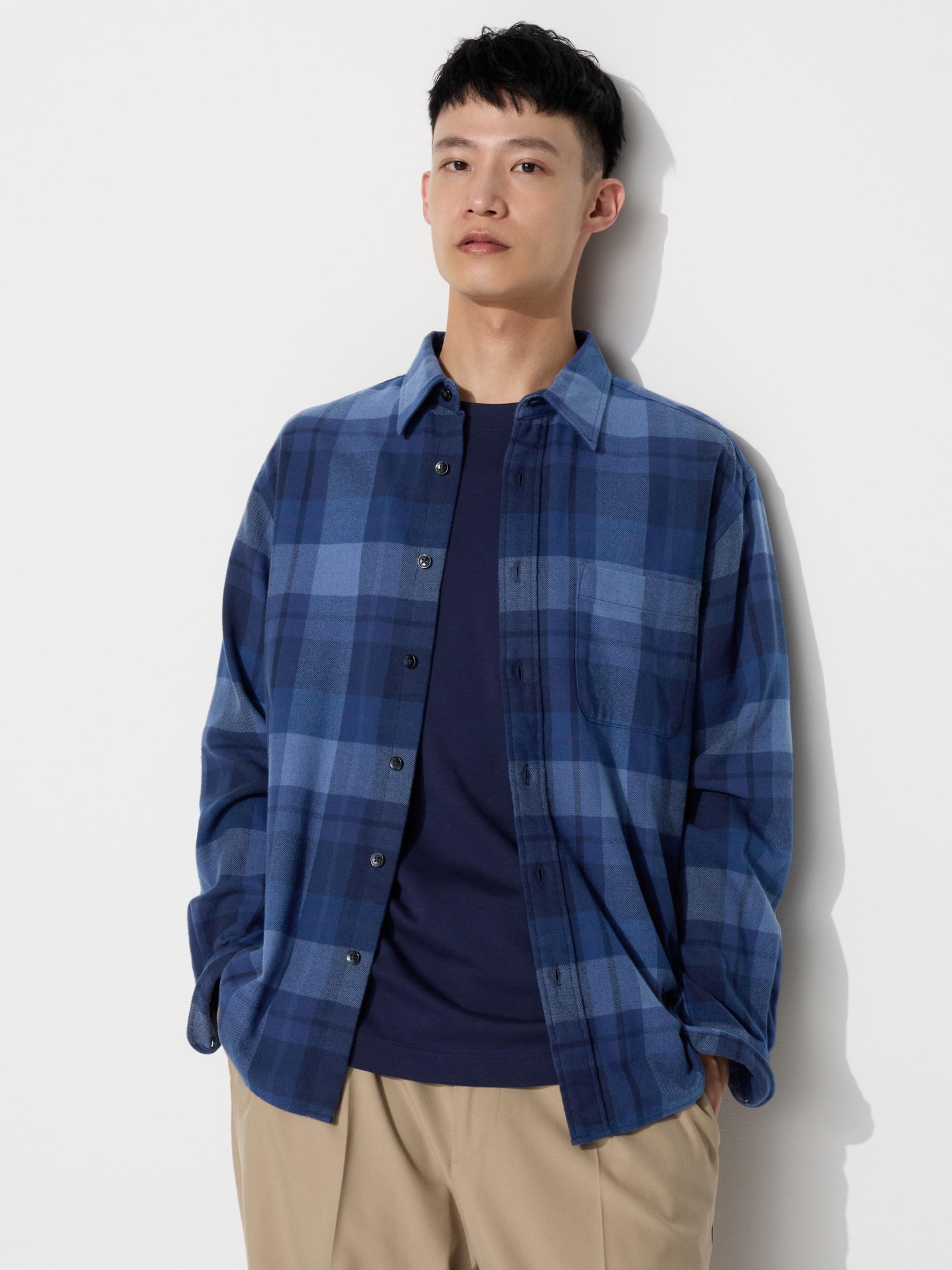 WOMEN'S FLANNEL CHECKED SHIRT | UNIQLO CA