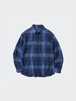 Flannel Shirt (Regular Collar, Check)