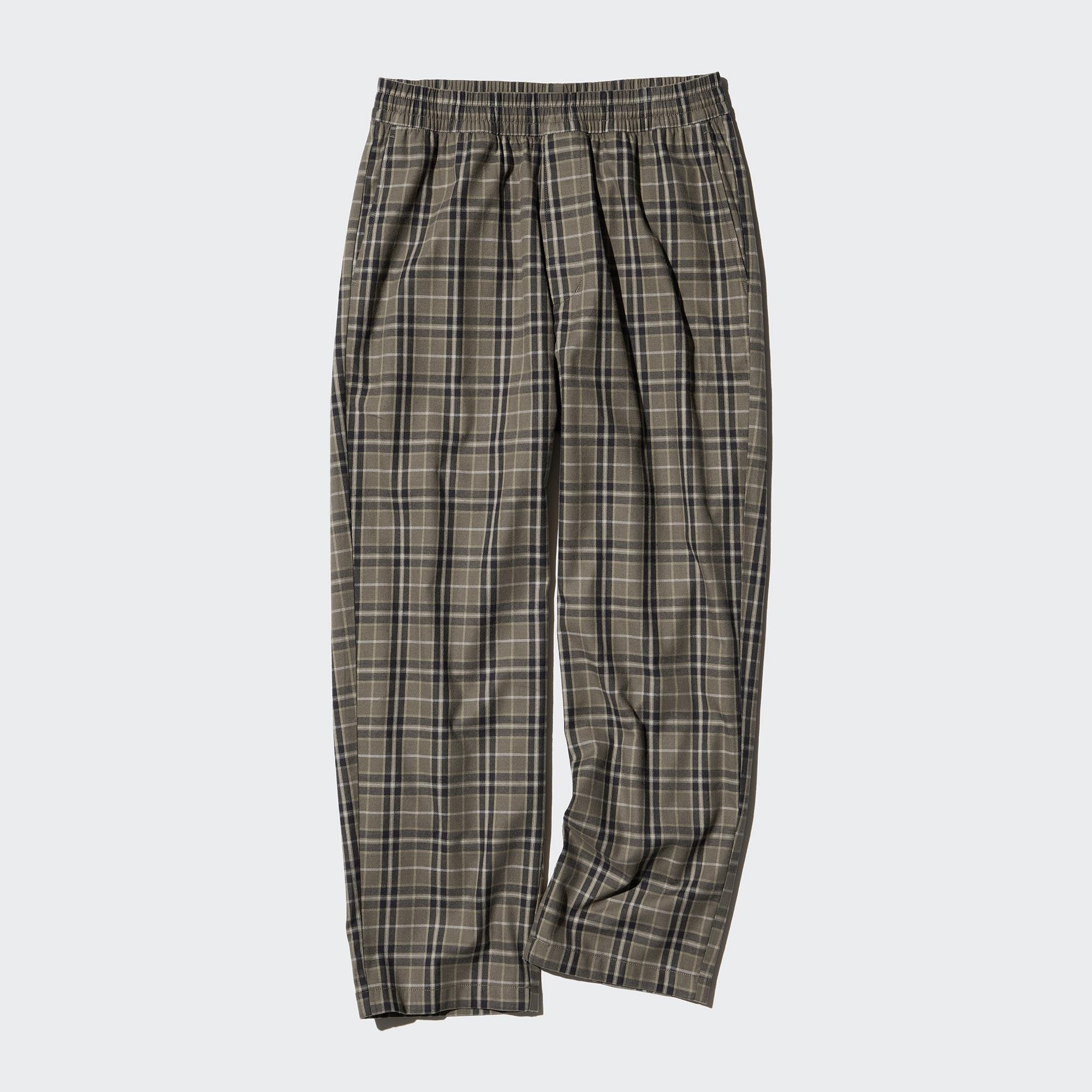 FLANNEL EASY ANKLE PANTS